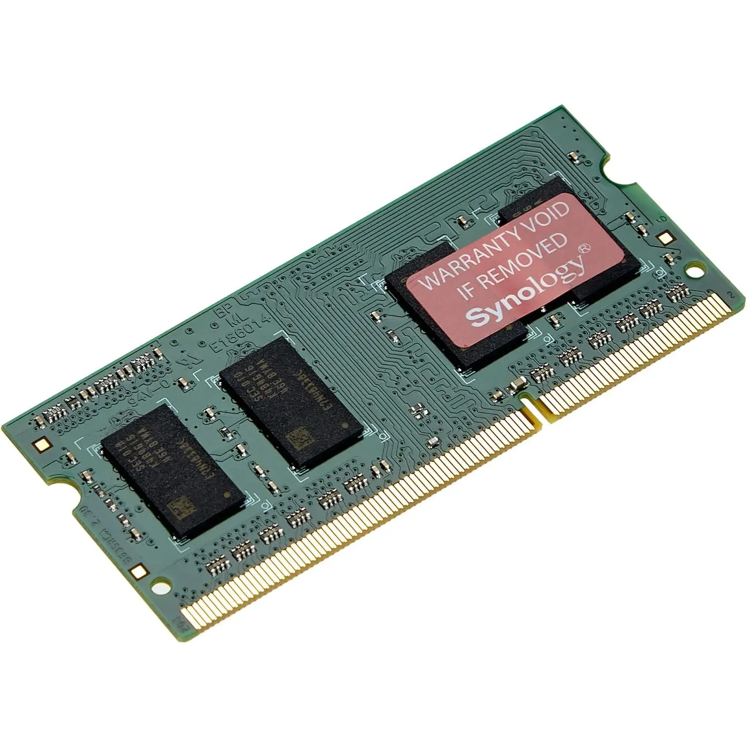 Synology DDR3L RAM Stick - 4 GB 204-Pin SO-DIMM Memory Upgrade, 1866 MHz/PC3L-14900, 1.35 V Unbuffered Non-ECC RAM for Disk Station DS718+, Unbuffered Ram
