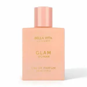 Bella Vita Luxury's GLAM Woman 100 ML Eau De Parfum | Jasmine, White Honey, Rose, Virginia, Cedar | Floral - Premium & Long Lasting