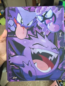 Gengar Pokemon Binder 4 Pocket
