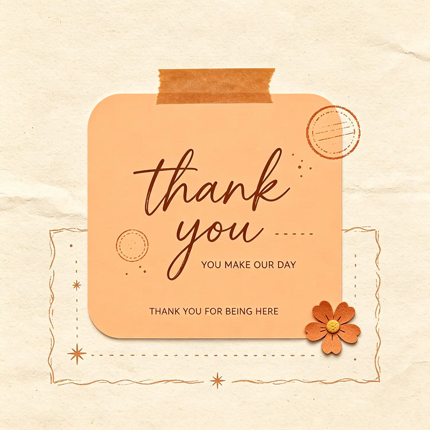 2-SOVS Thank You Card – Complimentary Gift Insert (1 Count)