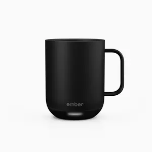 Ember Mug 2 - Smart Coffee Mug with Temperature Control for Home & Office - 10 oz & 14 oz Options - Keeps Beverages Hot Up to 1.5 Hours - Safe for Hand Wash & Submersible Up to 1 Meter