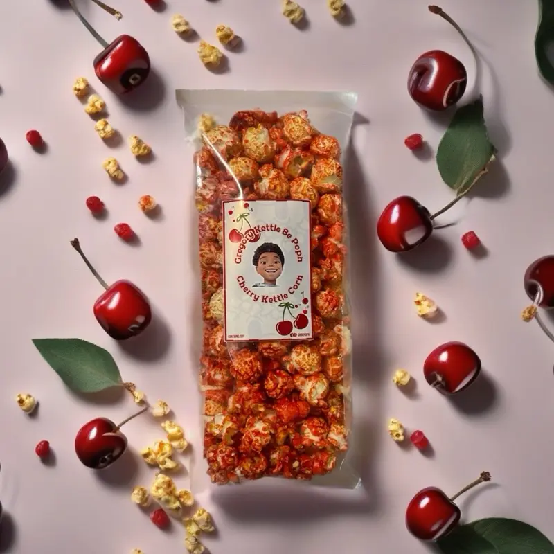 Gregory Kettle Be Popn Cherry Kettle Corn snack Popcorn Flavor Crunchy