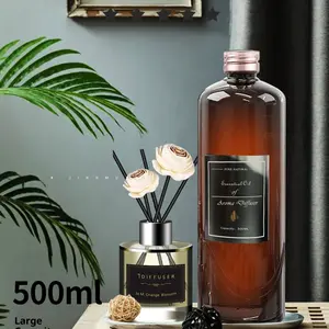 500ML Hilton Diffuser Scented Essential Oil Home Perfume Hotel Aromatherapy Machine, Liquid Diffuser, Spray Bottle, Car Air Freshener