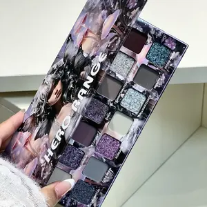 Anime Flower Fairy Deep Autumn 21-Color Eyeshadow Palette - Sparkling Shimmer, Matte & Metallic Finishes - Fall & Holiday Season Makeup - Beginner Friendly, No-Fallout, Long-Lasting, Easy Removal - Great Gift  Makeup makeup palette!!