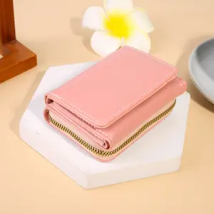 ELIPAPRO  HB028 Women's PU Leather Short Small Wallet 2025 New Multi-functional Change Coin Card Bag