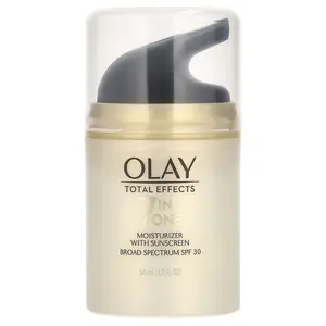 Olay Total Effects, 7-in-One Moisturizer with Sunscreen, SPF 30, 1.7 fl oz (50 ml) Olay Total Effects, 7-in-One Moisturizer with Sunscreen, SPF 30, 1.7 fl oz (50 ml)