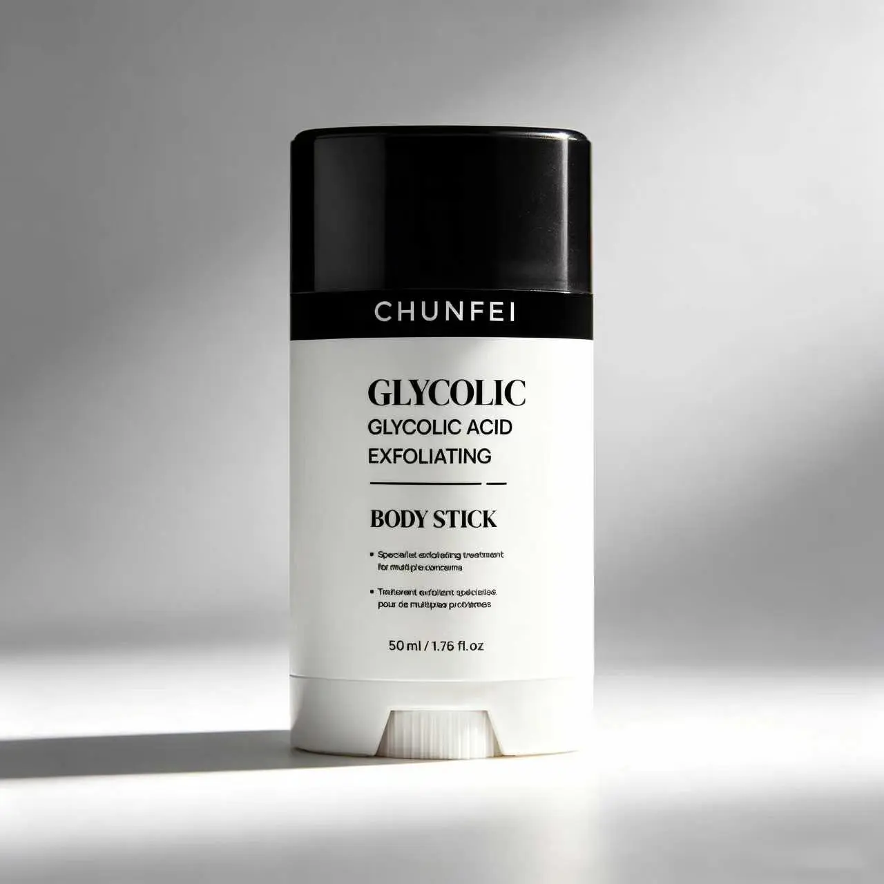 Glycolic Acid Exfoliating Cleansing Body Bar, Body Stick, Exfoliating Body Scrub, Body Exfoliant, Cleanser, Gentle Skin Renewal, Effective Dead Cell Removal, Moisturizing & Nourishing, Perfect for Daily Use, Exfoliating Body Care