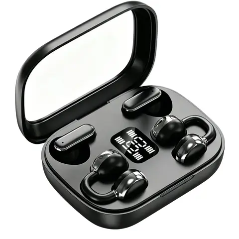 Wireless Bluetooth In Ear or Ear Clip Earphones Dual Bluetooth Earphones Sports Music Earphones