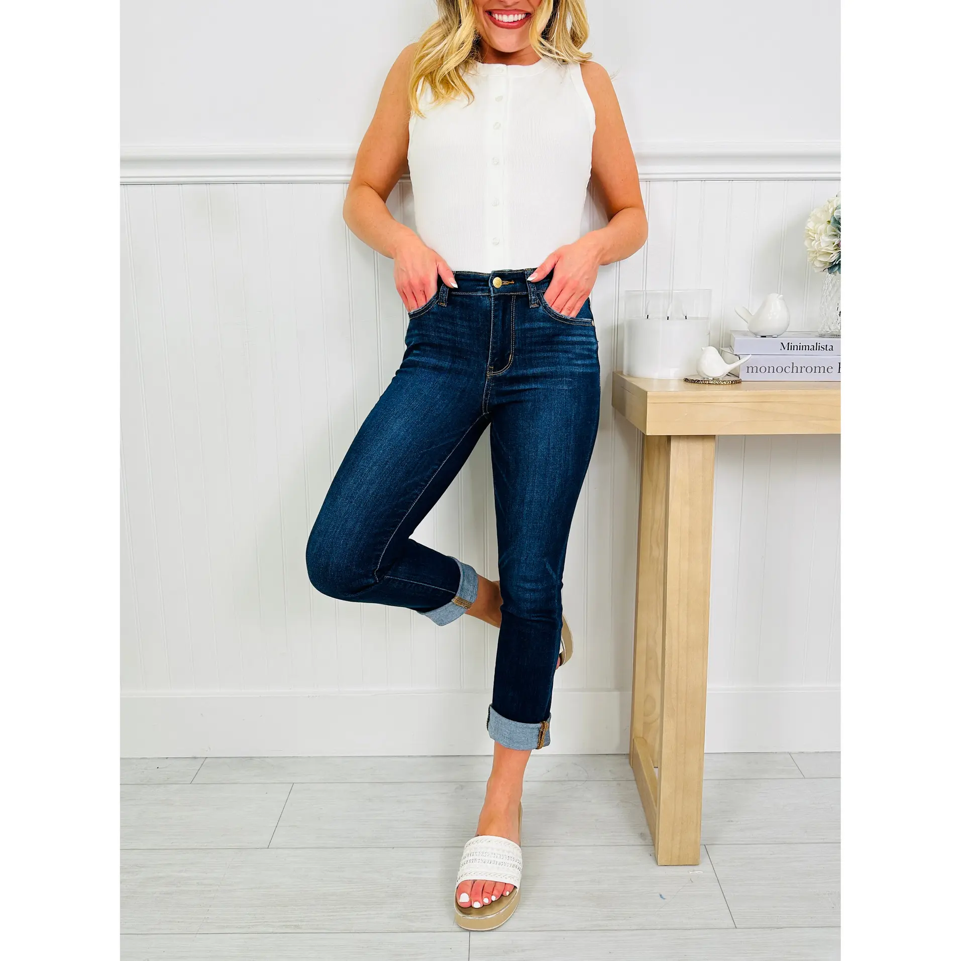 Judy Blue Here Comes The Sun Capris