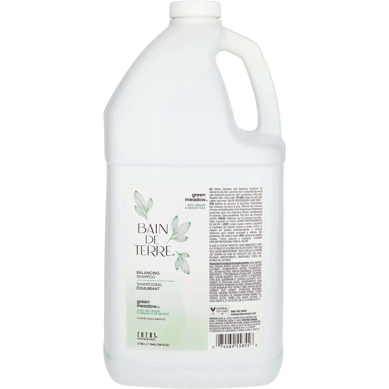Bain De Terre By Bain De Terre Green Meadow Balancing Shampoo 1 Gallon For Unisex