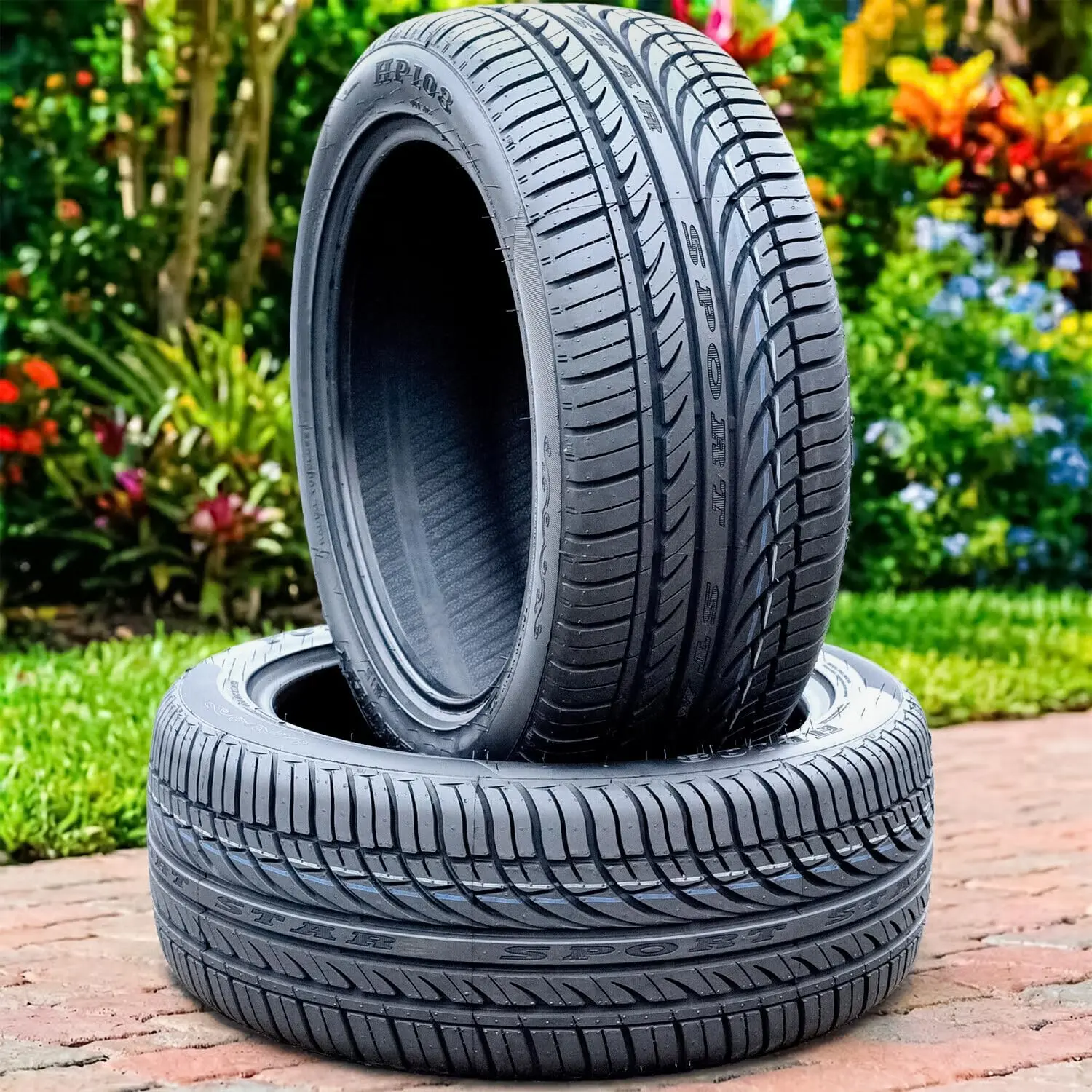 2 x Fullway HP108 205/55R16 91V SL All Season Performance Tires | Passenger Performance All Season Traction 91V Rated Standard Load Radial Construction Black Sidewall Tires