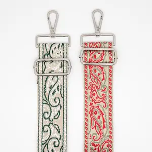 Paisley Adjustable Strap for Women's Handbag or Camer andd Guitar Strap
