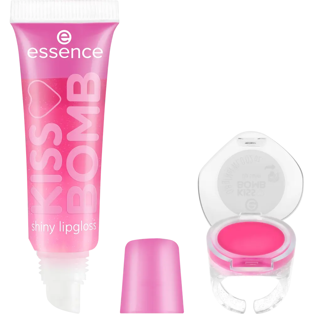 KISS BOMB shiny lipgloss & lip balm KISS BOMB shiny lipgloss & lip balm