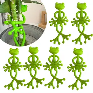 Frog-shaped Plant Stand, Flower Pot Plant Fixing Clip, Suitable for Small Potted Plants and Succulents, Can Be Used for Climbing Plants, Indoor and Outdoor Gardening Accessories, Planting Stand, Plant Holders