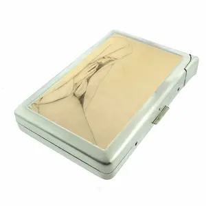 Prayer Metal Wallet case with Built in Lighter