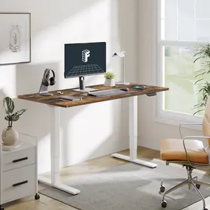 【TikTokShopBlackFriday】FLEXISPOT E6 Dual Motor 3 Stages Standing Desk  Whole-Piece Board Electric Height Adjustable Desk Stand Up Desk Large Load Capacity