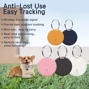 Smart Item Finder Portable Tracker GPS Tracking Mobile Anti Loss Smart Device Key Finder Tag Locator with Sound for Bags Wallets Backpacks Pets Keys Luggage