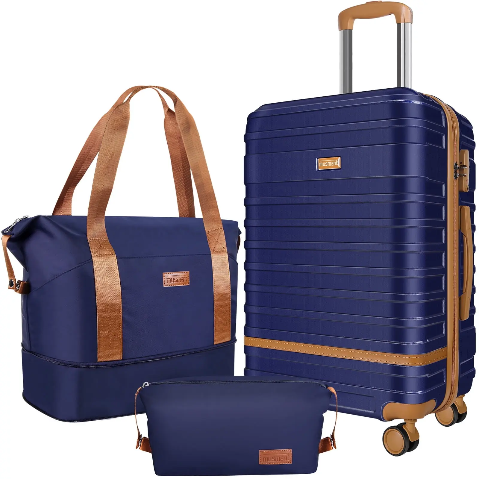 Expandable Suitcase Set Luggage Sets, 20 inch Carry On Luggage with TSA Lock