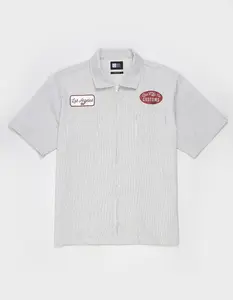 LIRA Garage Mens Zip-Up Shirt