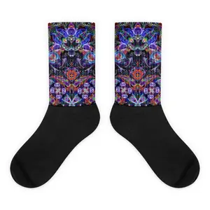 Hoop Artist  Black Foot Socks