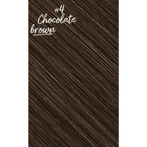 K Tips Flat Tip Keratin Fusion Extensions #4 Chocolate Brown