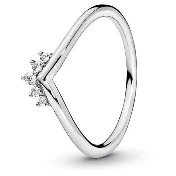 PANDORA Tiara Wishbone Ring 198282CZ