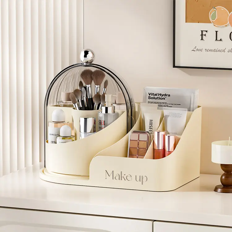 Makeup Organizer with Drawers,Large Capacity Perfume Organizer,Vanity,Bathroom,Bedroom Countertop Storage for Cosmetics,