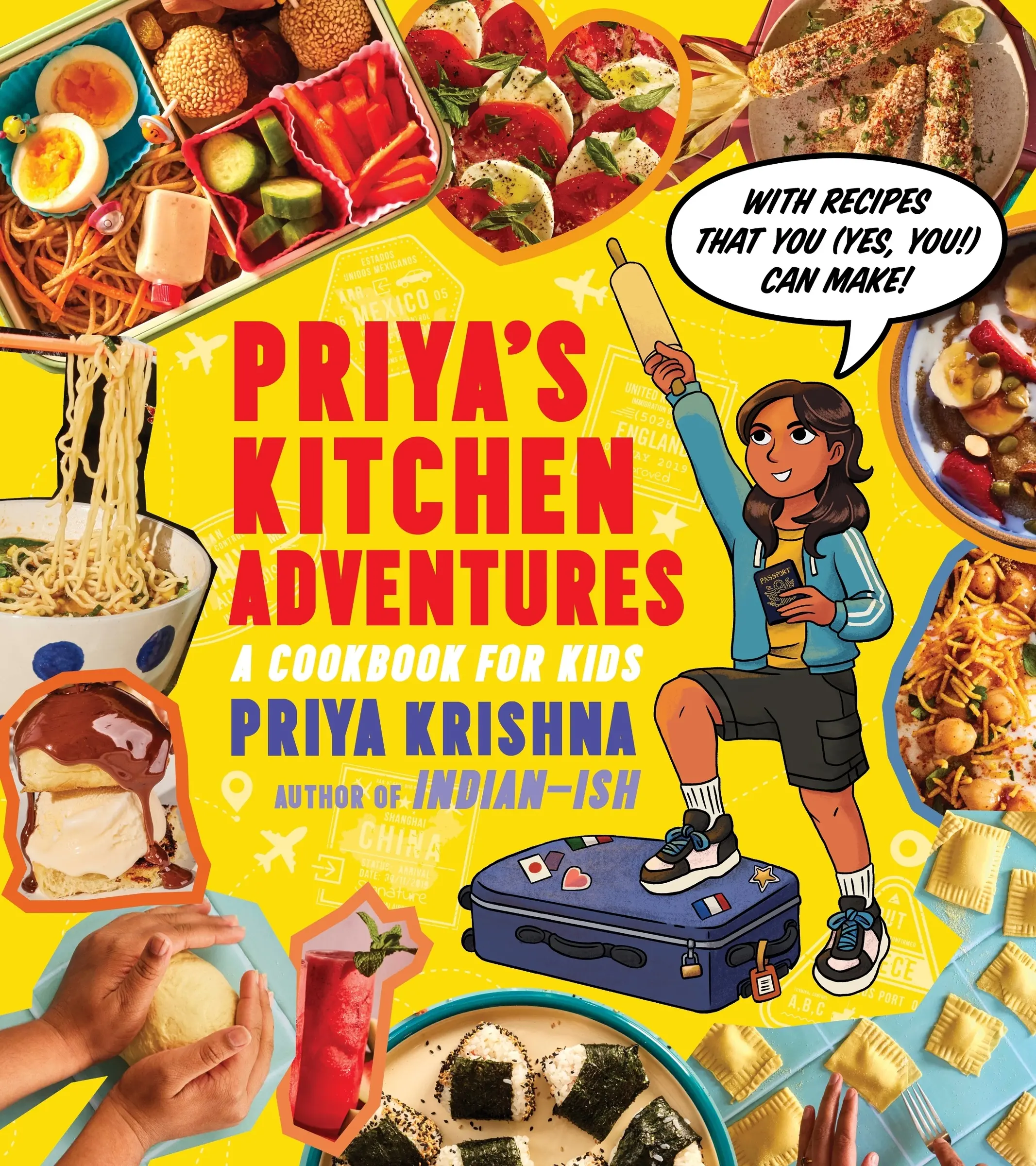 Priya’s Kitchen Adventures: A Cookbook for Kids by Priya Krishna [Hardback Book]