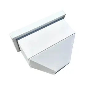 Extra Large Aluminum Single Crown Gutter Leader Head – XL Collection Box W 16" x H 13" x D 9", Maximum-Capacity Decorative Conductor Head for Large Roofs & Commercial Drainage