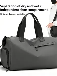 Unisex Sport Fitness Bag, Multifunctional Sports Bag, Travel Gym Bag, Large Capacity Dry Wet Separation Sports Waterproof Swimsuit Bag, Short Trip Business Handbag, Travel Backpack