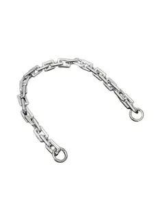Silver Color Acrylic Wallet Chain Handle, Replacement Strap 59.99cm & 40.01cm, DIY Purse Making Supplies, Handbag Accessories