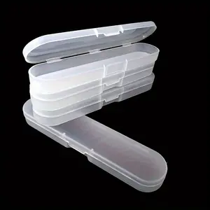 5/10 Pcs Plastic Storage Box, Tableware Portable Box, Empty Box, Durable Storage, Suitable for Storing Acne Needles, Brushes, Pens, Tweezers, Knives, Portable Fishing Tools, Small Capacity Storage Containers, Durable Plastic Organizers