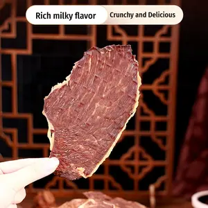 Crispy Steak Chips Variety Pack - 4 Flavors: Original, Cumin, Spicy, Tomato | High Protein Beef Jerky Snacks