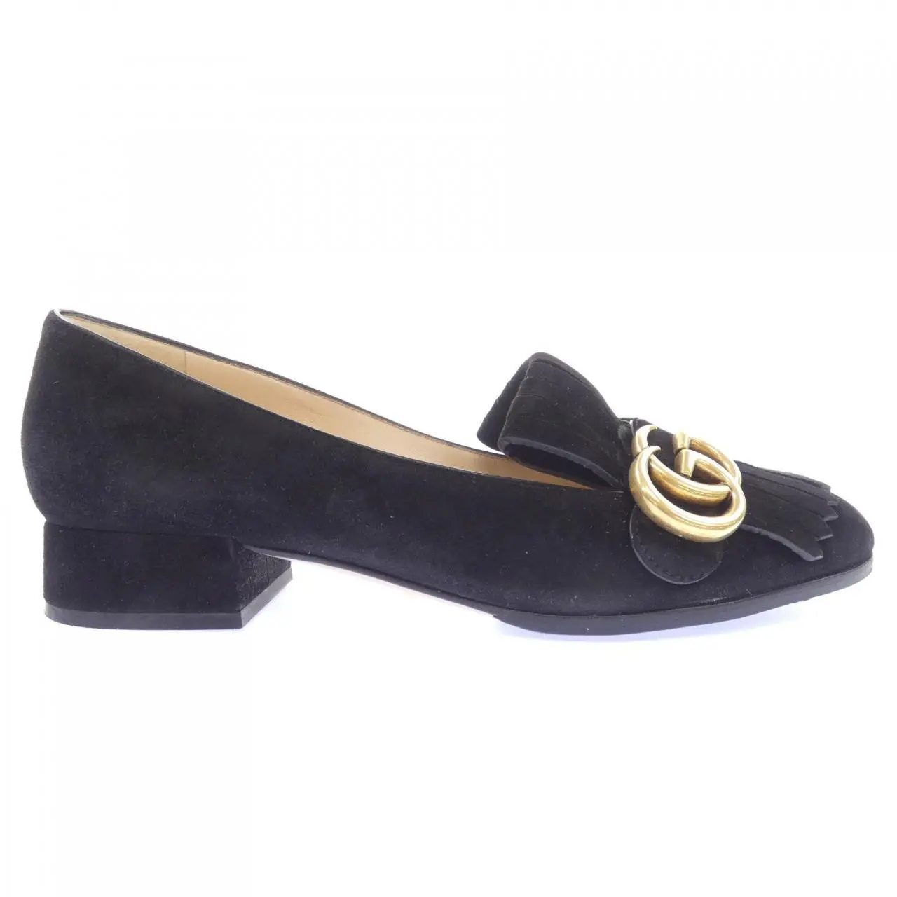 Pre-owned GUCCI Others Small Leather Goods Leather Loafers
