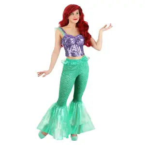 Women's Disney Ariel Costume Outfit (© Disney)