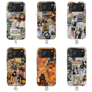 6 Style Stevie Nicks Tour 2025 Phone Case for Iphone, for Samsung ,Phone Accessories, Cute Phone Case, Fashion Case, Perfect Gift for Her/Him, Creative Dual Layer Case
