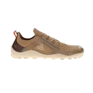 Vivobarefoot Mens Primus Trail Knit Sg Jif Trail Running Sneakers Shoes - Brown