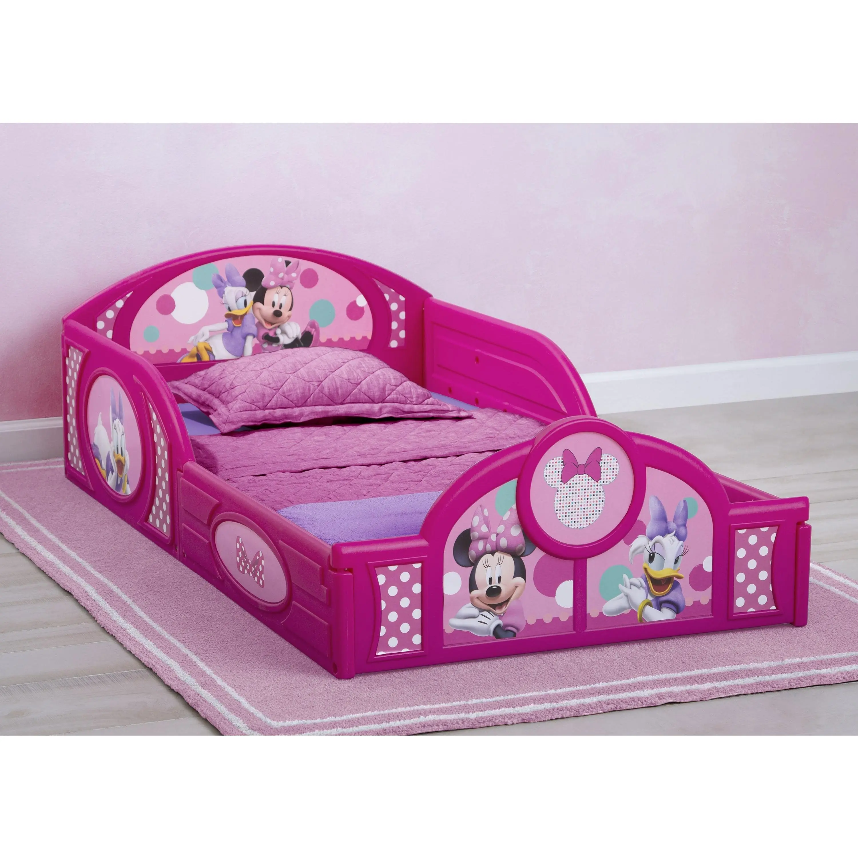 Minnie Mouse Plastic Sleep and Play Toddler Bed Minnie Mouse Plastic Sleep and Play Toddler Bed