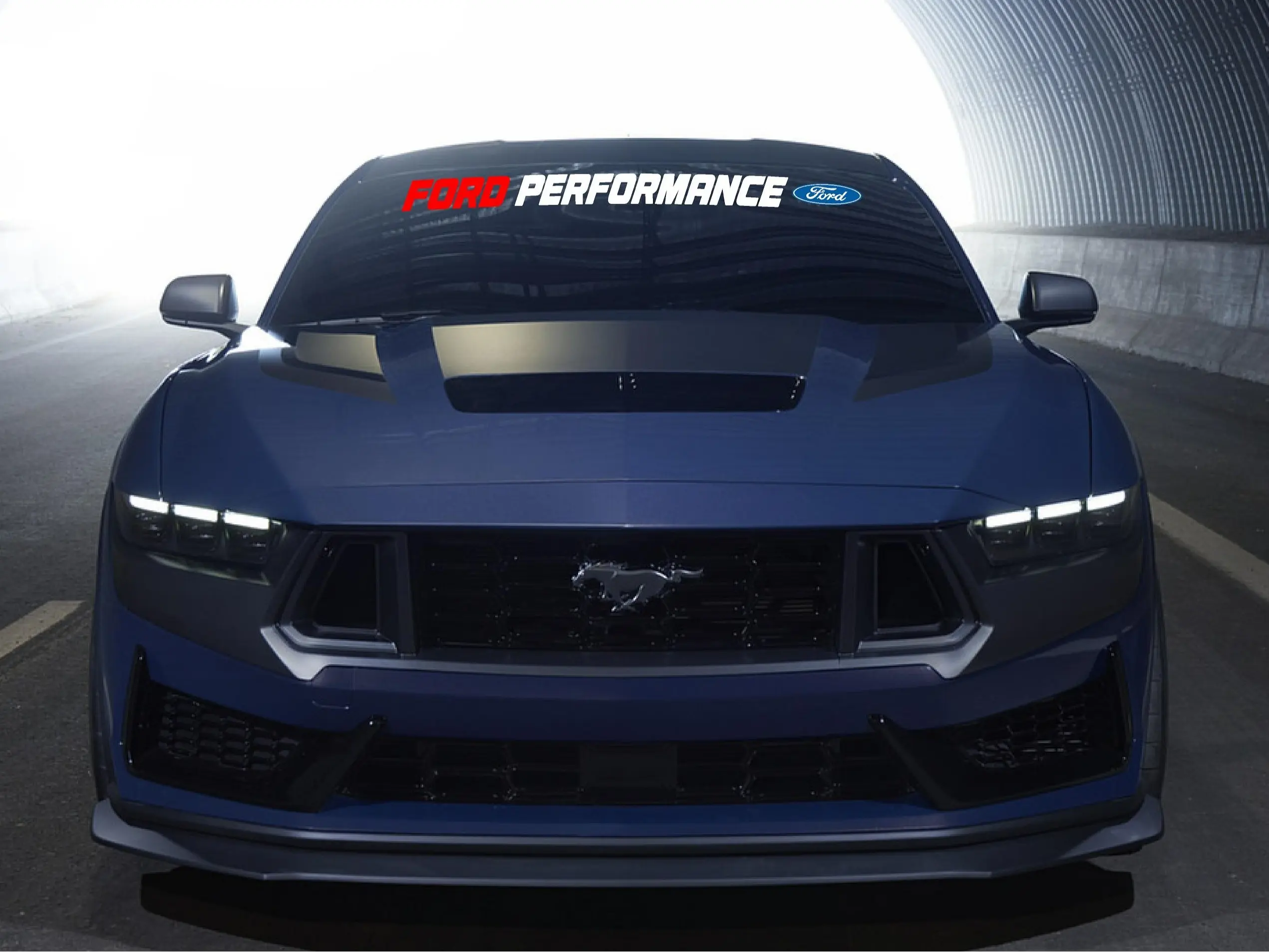 Ford Mustang GT Windshield Decal Sticker FORD PERFORMANCE Vinyl Graphics