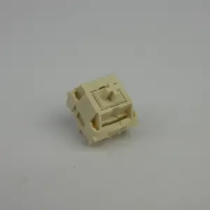 10 PCS Novel Key Cream Switches Lubed and Spring Swapped