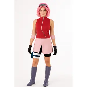 Sakura Haruno Naruto Cosplay Costume for Women - Halloween Special