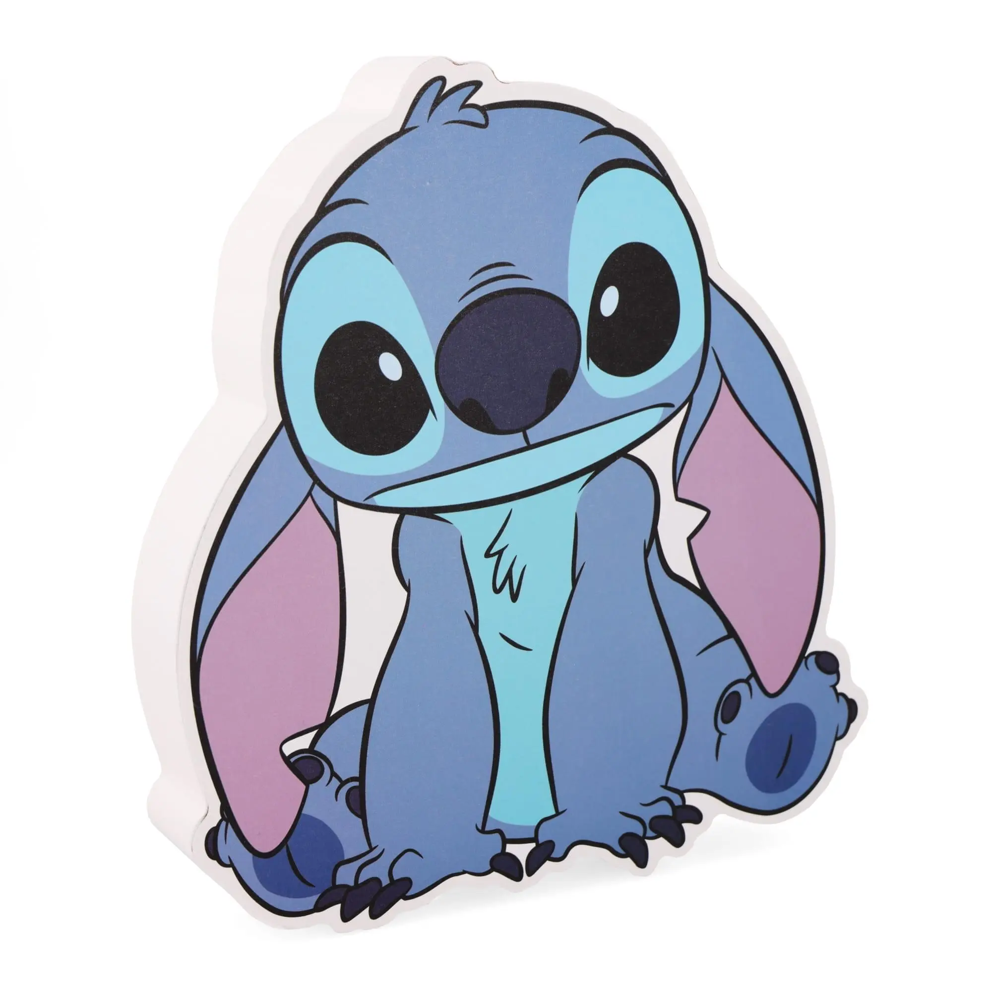 Disney Lilo & Stitch Pose Die-Cut Wooden Wall Decor, 7 x 8 inches Home Decoration Accent for Game Rooms, Artistic Room Wall Art, Home Decor, Print