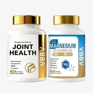 VBBV Move & Relax Bundle with Advanced Joint Support – Glucosamine Complex & 5 Magnesium Types – Mobility, Comfort & Relaxation joint  replacement joint pain relief