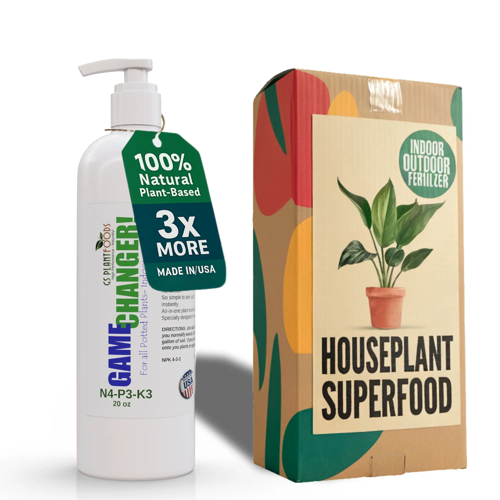 Game Changer – All-Purpose Organic Fertilizer | GS Plant Foods