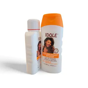 2 pcs  cream idole tèt orange and idole lait de beaute