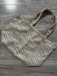 Zebra Tote Bag - Bold Zebra Print Design for Everyday Use - Simple & Distinctive Accessory for Daily Carry - Easy Handling & Organization