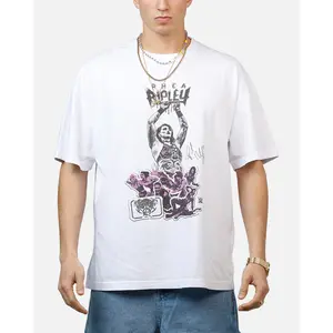 Culture Kings X WWE Rhea Ripley Wrestlemania XLI Vintage T-Shirt White