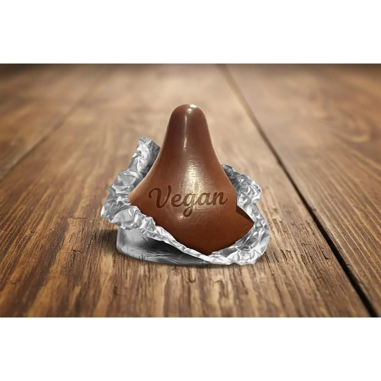Vegan Dark Chocolate Foil-Wrapped Drops, Allergen Friendly