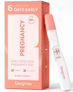 Diagnox Health Early Pregnancy Test - Over 99% Accurate hCG Detection - Fast & Easy Results Up to 6 Days Before Missed Period - Quick & Simple to Use, 3 Pack