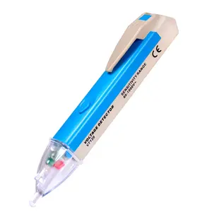 Non-Contact  Tester with LED Flashlight, Buzzer , AC  Detector Pen,Test Range 60V - 1000V & Live/Null Wire Judgment